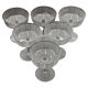 Set of 6 Champagne Coupes Series B by Josef Hoffmann for Wiener Werkstätte