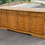 English pine sideboard 215cm