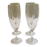 4 flûtes à champagne