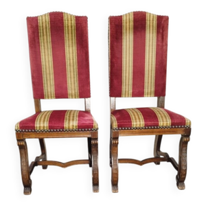 Paire de fauteuils anciens