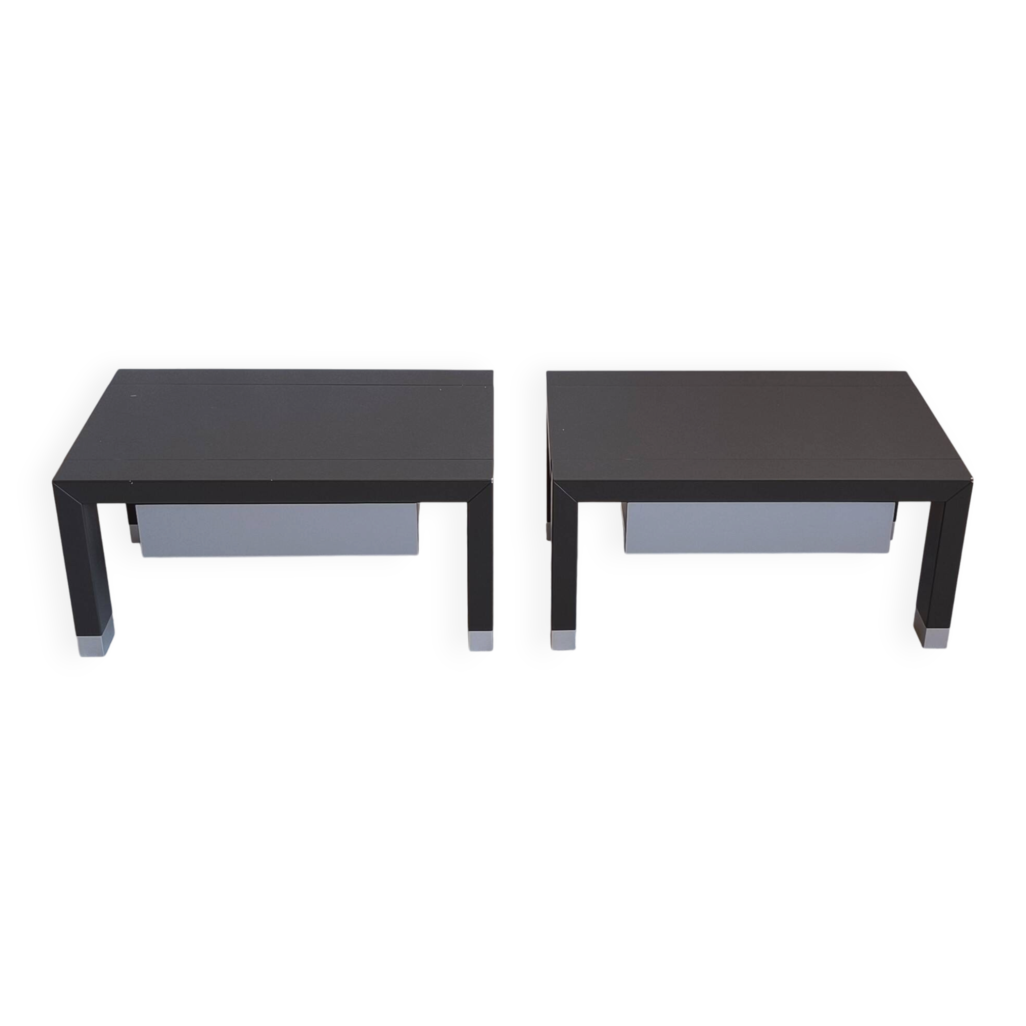 Very beautiful bedside tables lumeo by ligne roset designed by peter maly.