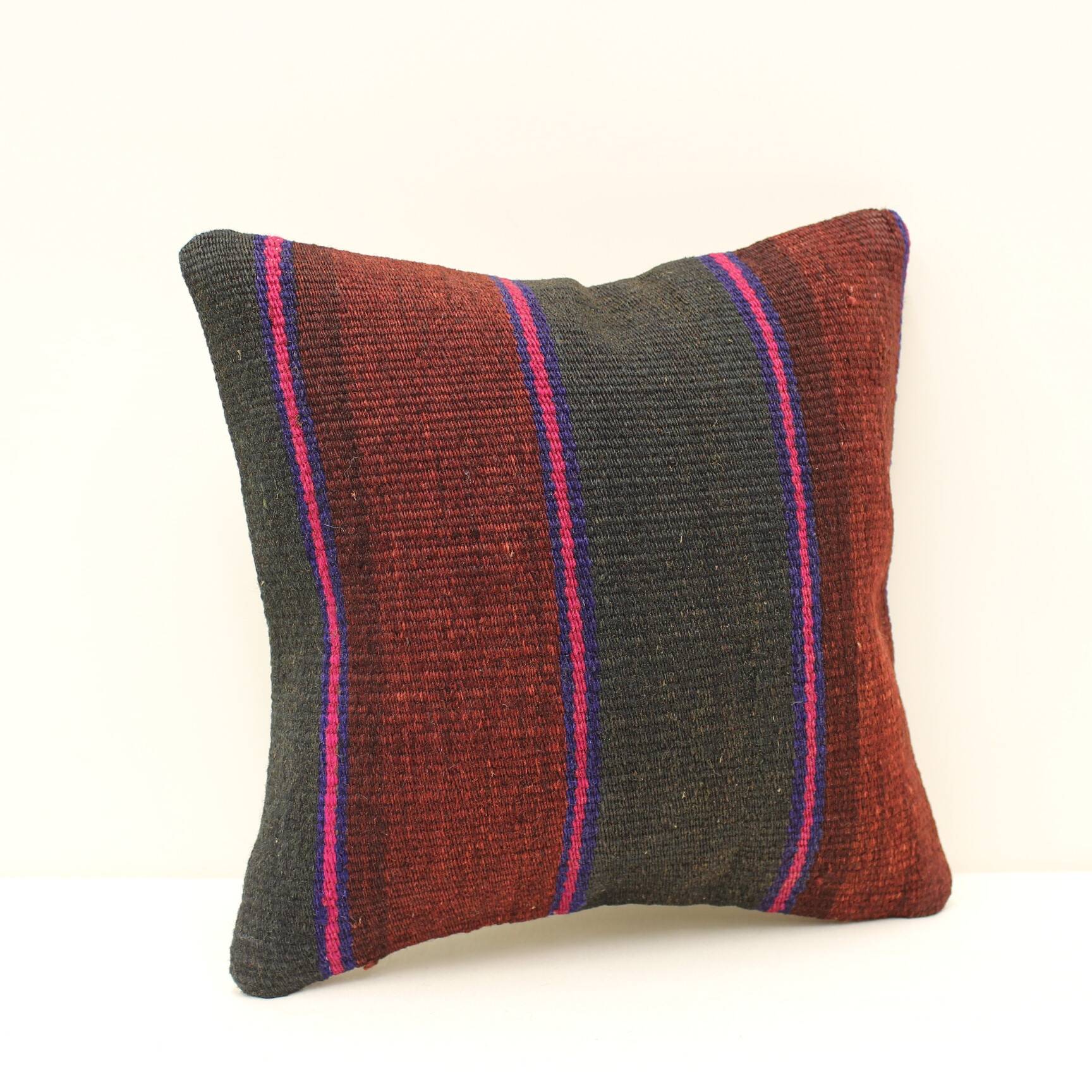 Turkish kilim cushion,30x30 cm,o-1069