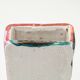 Vintage vase glazed terracotta abstract art
