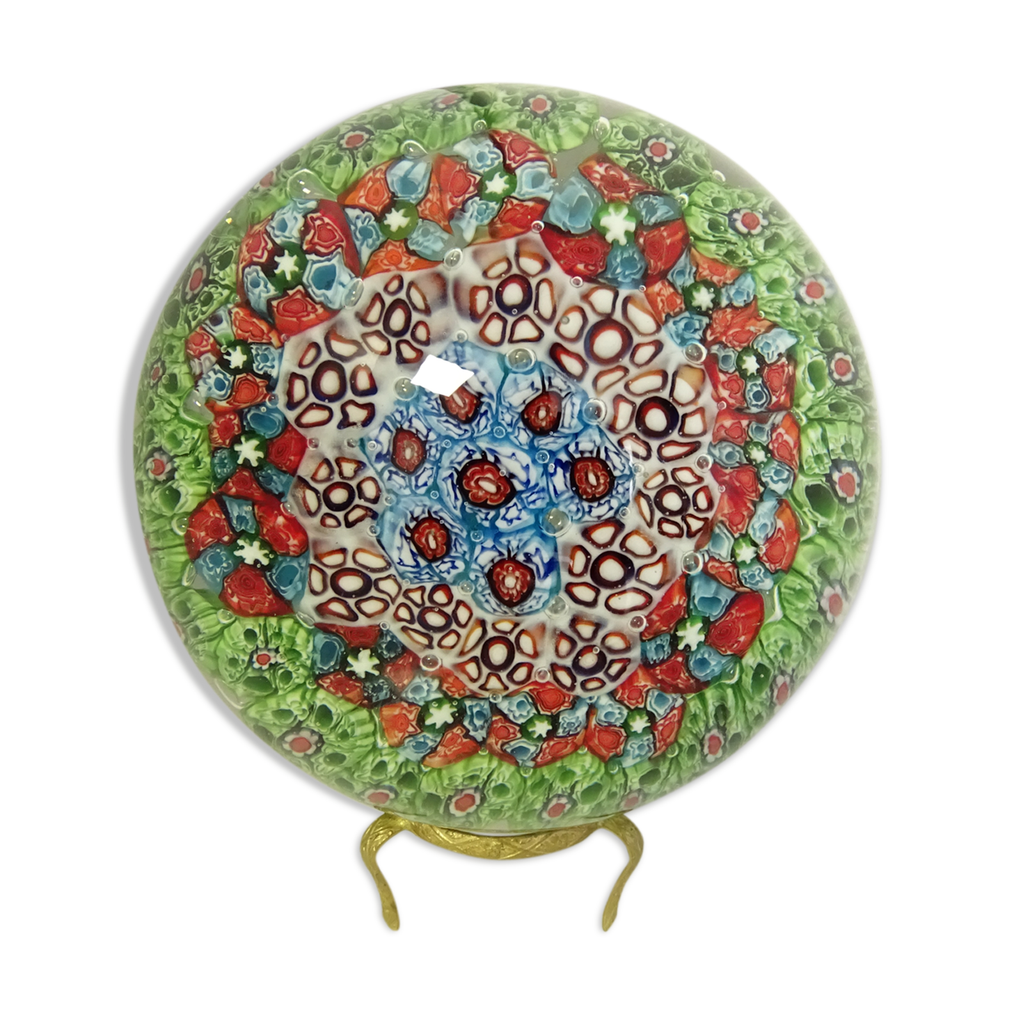 XXL Murano Millefiori hard carbon paper press