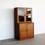 vintage wall cabinet | display cabinet | C. Hvidt