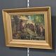 Tableau « Le Marché » par Laurens – Début XXe