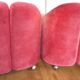 Paire de fauteuils PS142, Eugenio Gerli, 1960s, velours framboise