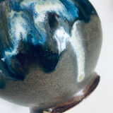 Art Deco vase in salt-glazed stoneware by Labrec by Labrut & Recullé