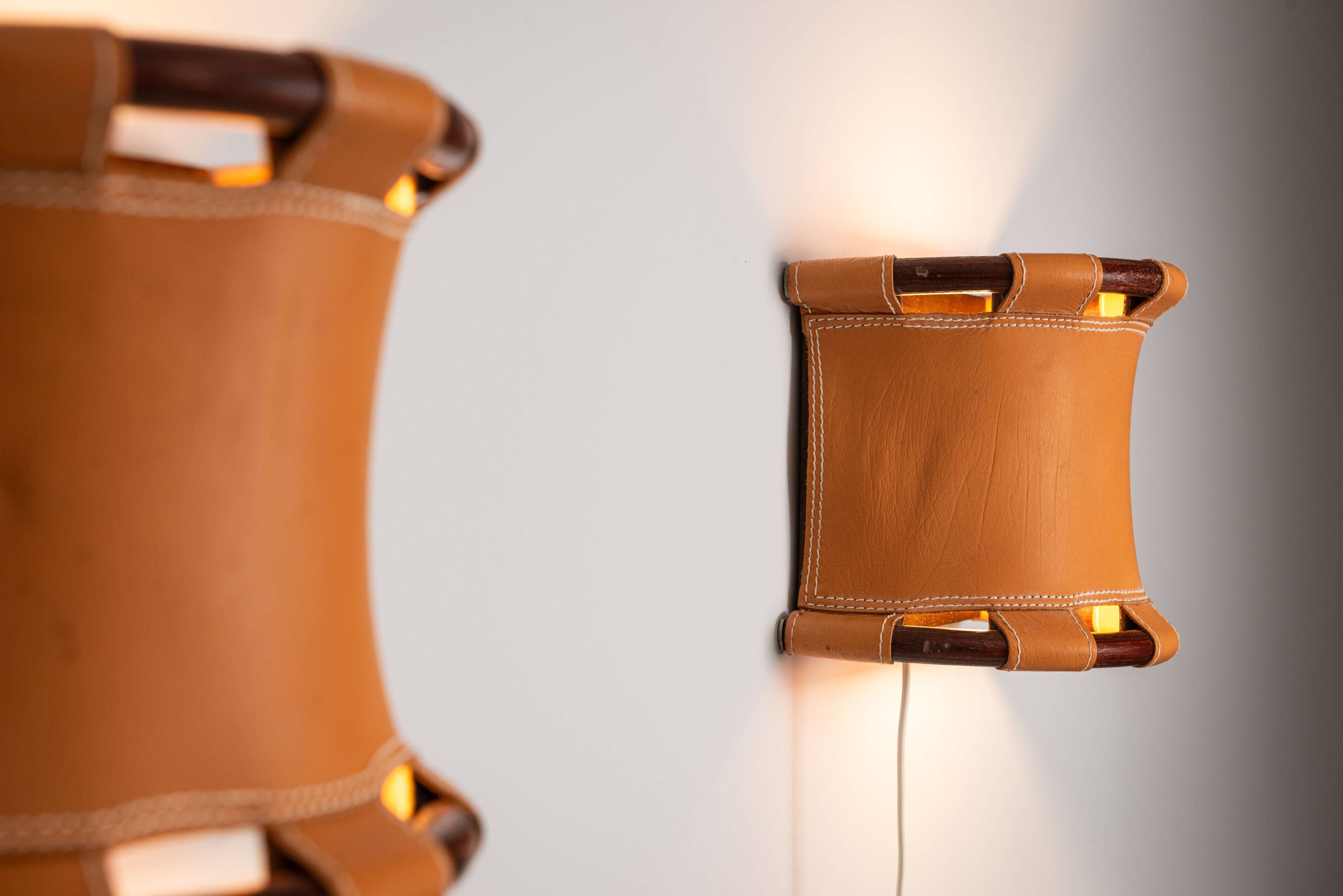 Anna Ehrner pair of wall lamps for Ateljé Lyktan