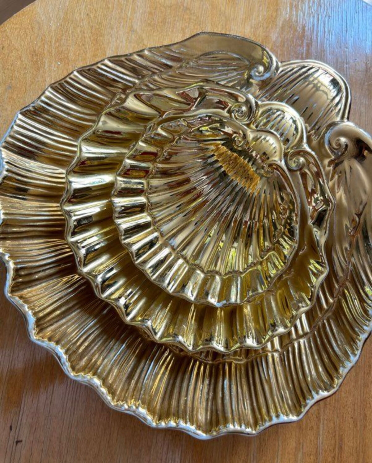 Vide poches coquillage anciens