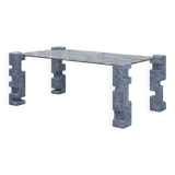 Tinted glass table