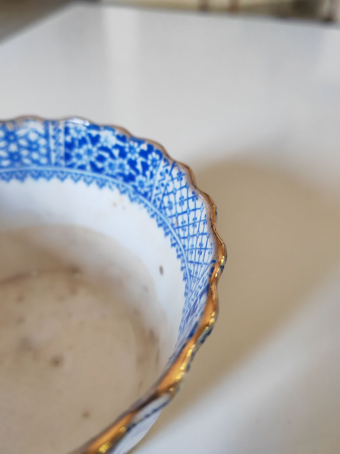 19th century chocolate or tea cup