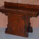 Buffet William IV in carved Cuban hardwood, circa 1830.