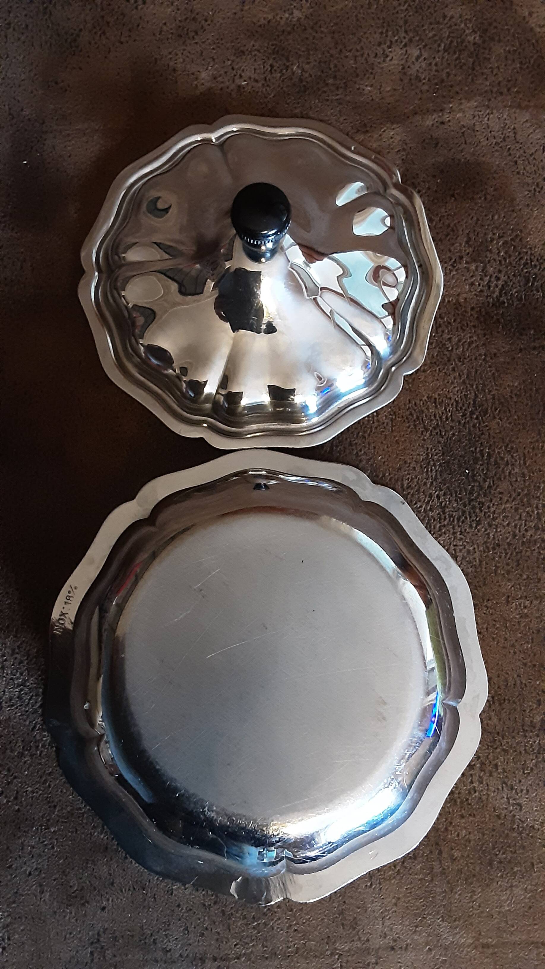 Sucrier  métal vintage