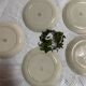 Lot de 5 assiettes en majoline Choisy le Roi XIX
