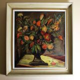 Still life bouquet of flowers, st vangheluwe.