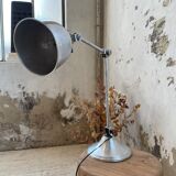 Artisanal bohemian chrome lamp