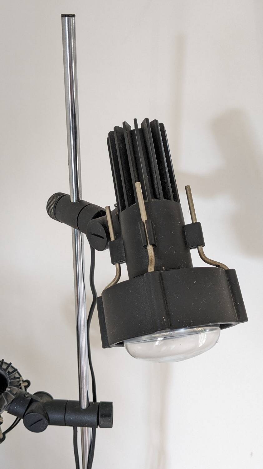 Lampadaire postmoderne  Arco design Roger Tallon années 70 80