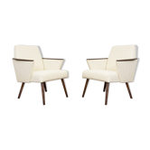 Paire de fauteuils du milieu du siècle