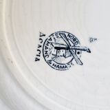 Flat plate Moulin des Loups or Saint Amand Hamage Diameter 22
