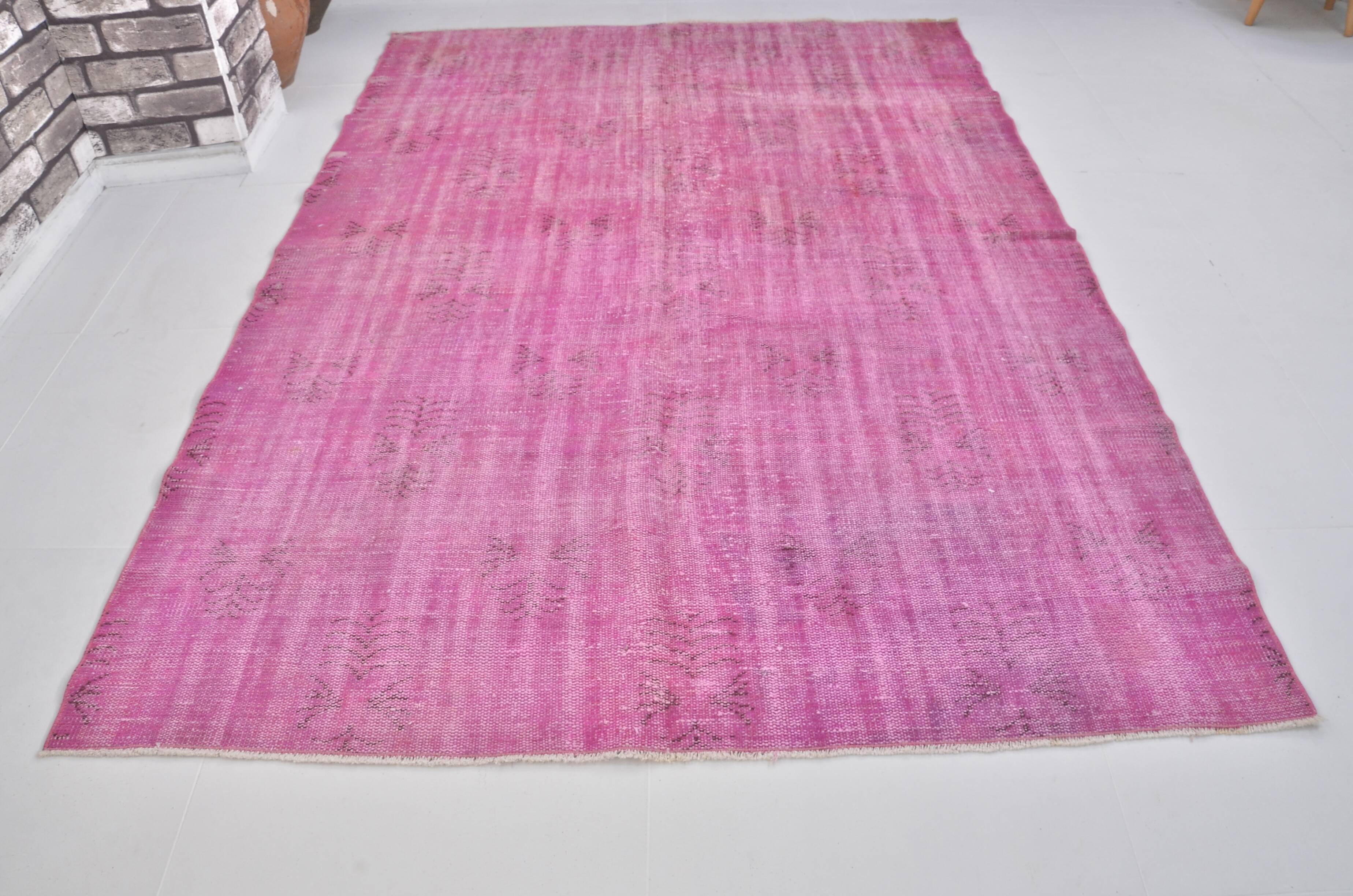 Pink Anatolian Neutral Oushak Carpet sku 2285