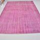 Pink Anatolian Neutral Oushak Carpet sku 2285