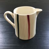 Pitcher green and red stripes