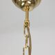 Vintage Orion Brass Ball Chandelier: Mid-Century Modern Sputnik Lighting
