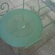 Former garden furniture in wrought iron