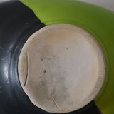 Vintage two-tone ceramic cup 50's