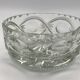 FRUIT CUTTER, SALAD BOWL in Solid CRYSTAL decorated with Hand-Cut PATTERNS