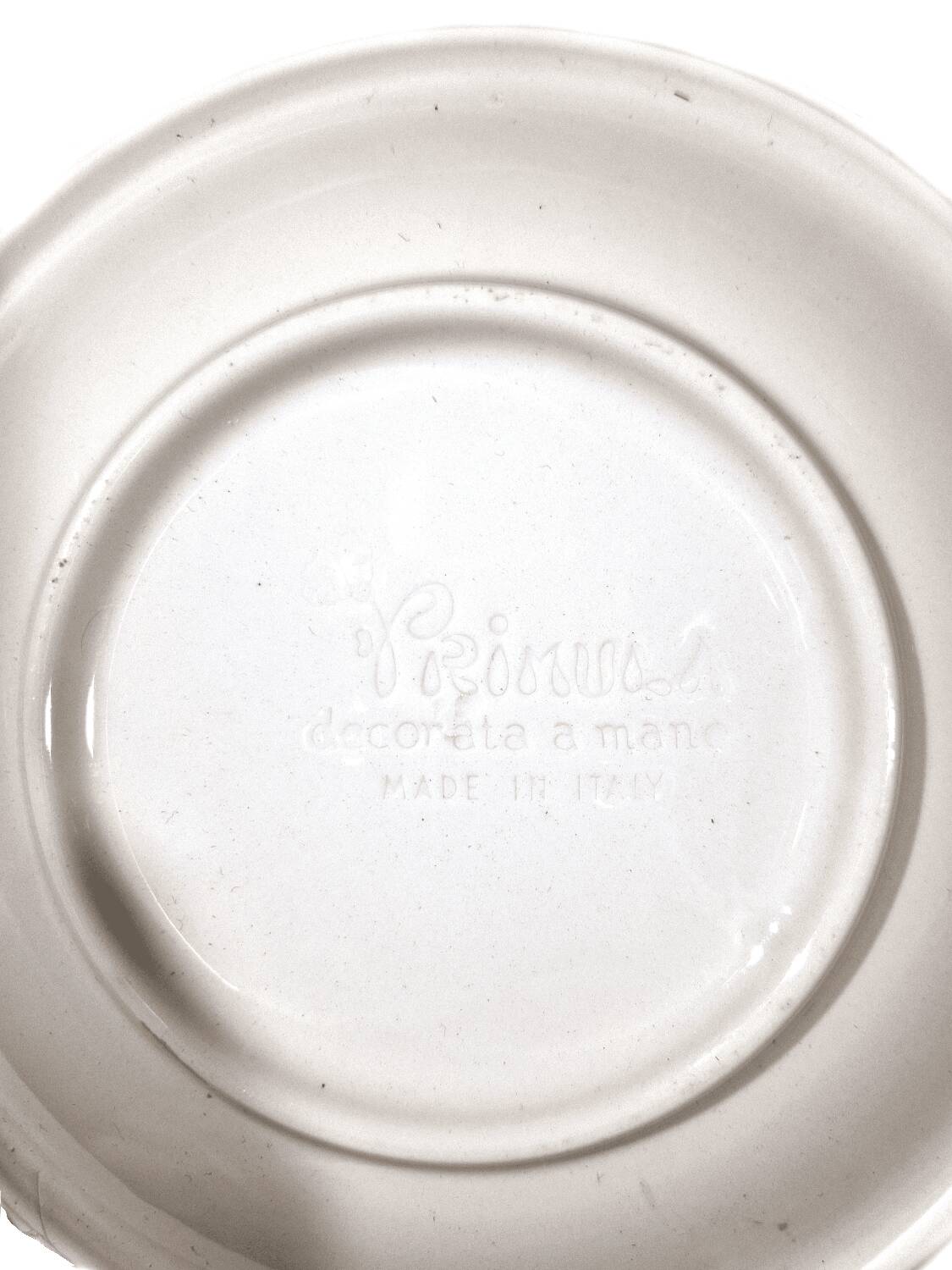 3 assiettes Primula décor Myosotis