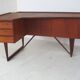 Boomerang desk in teak by Peter Lavig Nielsen for Denmark, 1950s