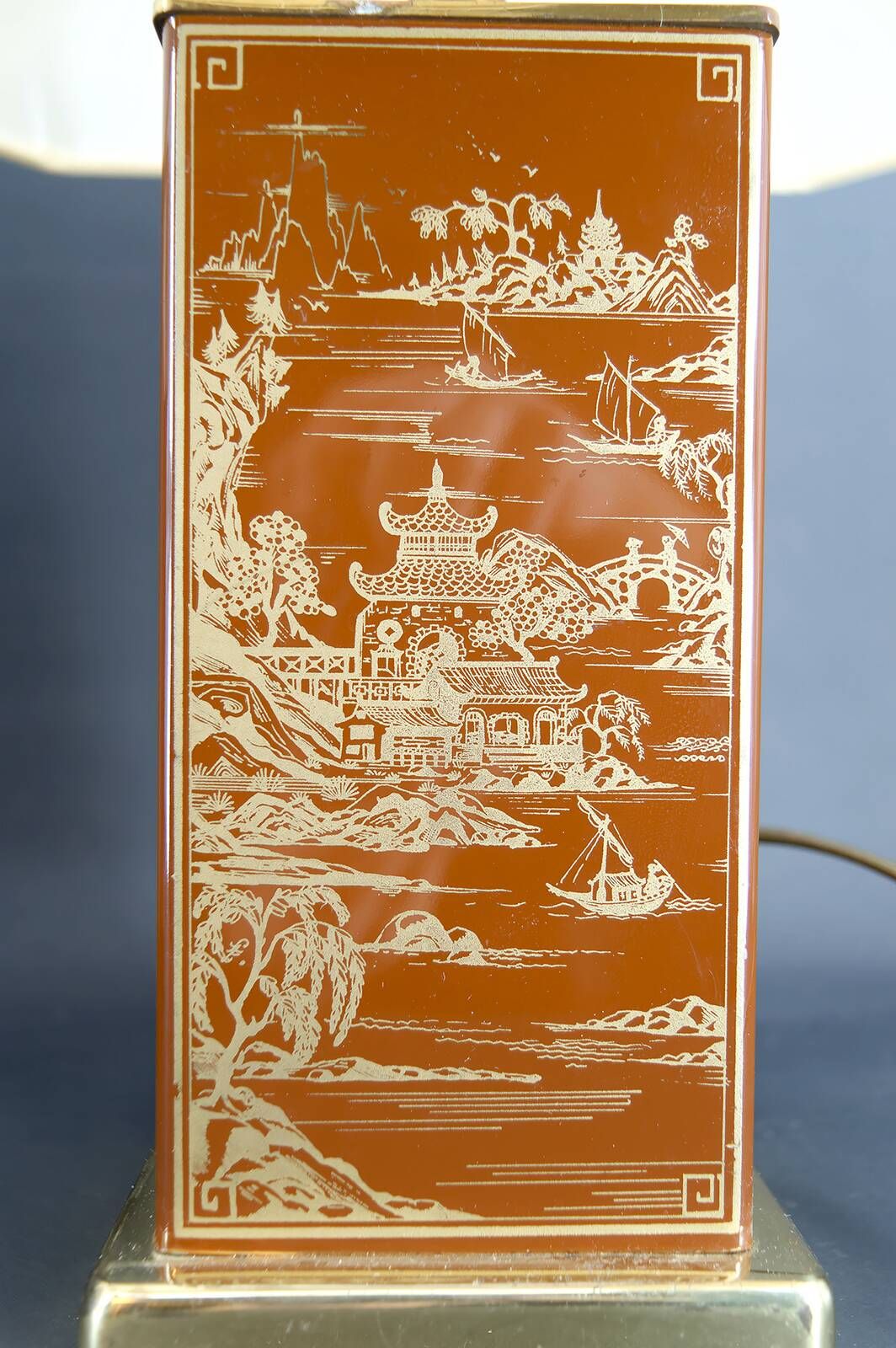 Pair of Chinese and Japanese Style Lamps