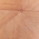 Large oak table by Guillerme & Chambron