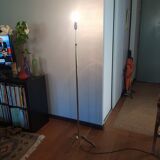 tripod floor lamp 1950 brass Maison Lunel