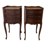 Louis XV style bedside tables
