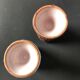 Pair of ceramic egg cups by Jean Austruy