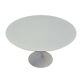 Space age tulip table with wooden top, Italy 1970s