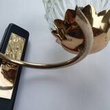 Pair of 1950s gold wall lights