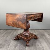 Mahogany drop-leaf table, 19th century