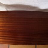 Varnished wood coffee table 1950
