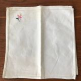 Set of embroidered napkins