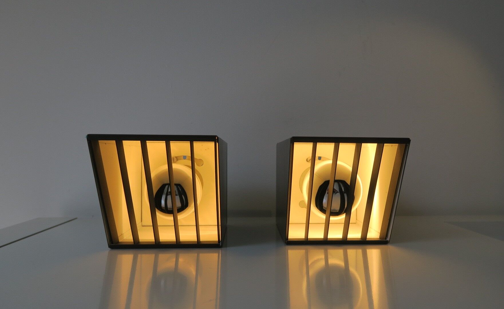 Pair of wall lamps Phillips, 70 years