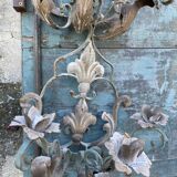 Paire d’appliques fer forgé 1940