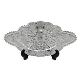 Starry Pattern Crystal Bowl, American, American Brilliant Cut Glass, 1920s.