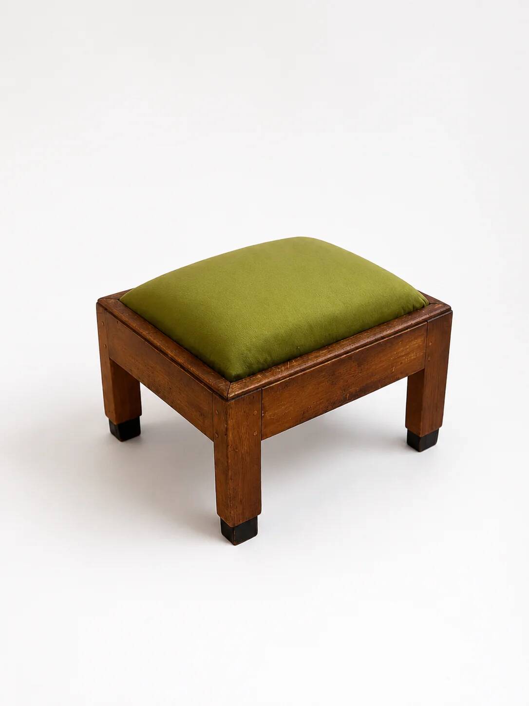 Amsterdamse School footstool, Netherlands, 1920s