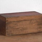 Ancient oriental chest in garnet red (circa 1900) #36