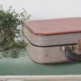 Black and white graphic vintage case