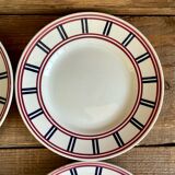 4 assiettes Moulin des Loups « Basque »